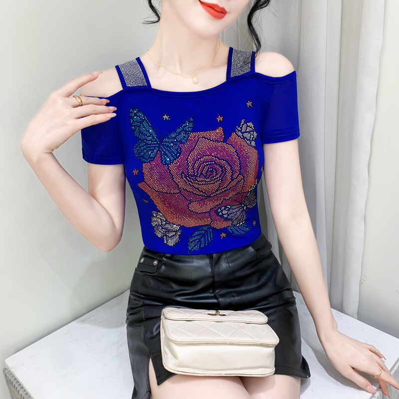 Streetwear Brand With Flowers - I più nuovi vestiti europei T-shirt