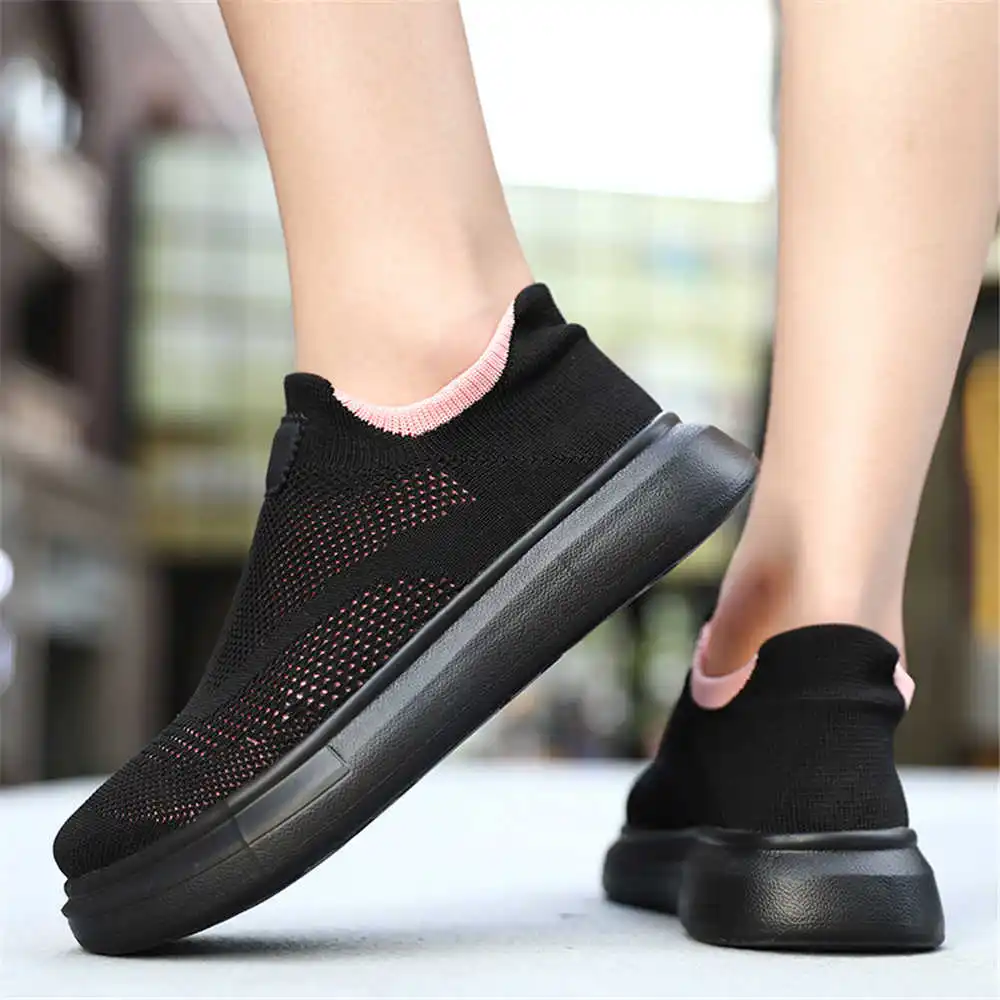 Streetwear Brand Expensive - Calze con plateau scarpe marroni per