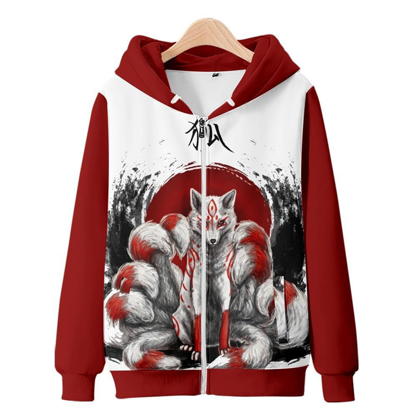 Faramita Flower Fox Felpa con  - Streetwear Brand With Flowers recensione e prezzo