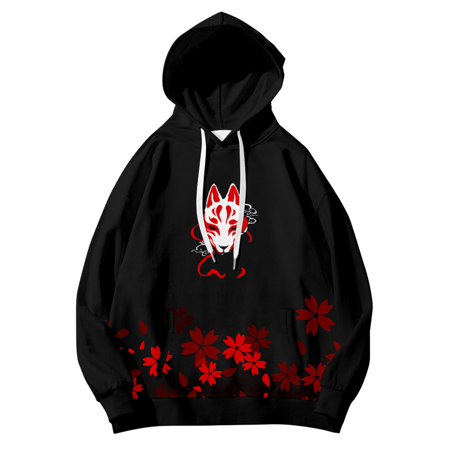 Faramita Flower Fox Felpa con  - Streetwear Brand With Flowers recensione e prezzo